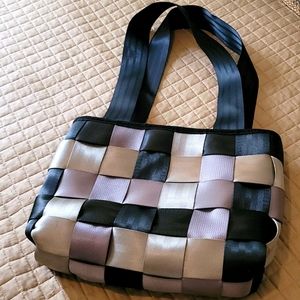 Recycled seat belt pocket book